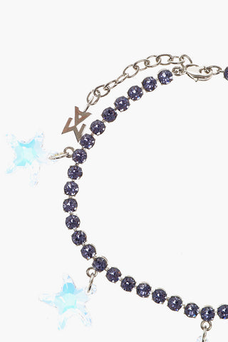 Cavigliera in Strass Con Charm Gioiello a Forma di Stella