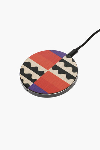 Wooden SUNSET Wireless Charger