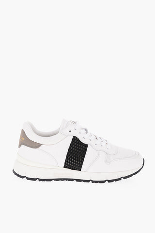 Contrast Details Leather RODI Low-Top Sneakers