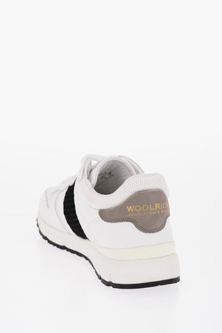 Contrast Details Leather RODI Low-Top Sneakers