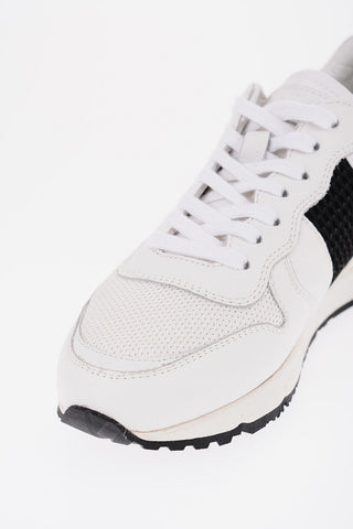Contrast Details Leather RODI Low-Top Sneakers