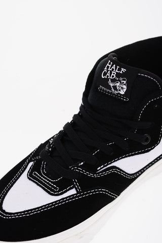 Two-Tone HALF CAB 33 High-Top Sneakers with Suede details