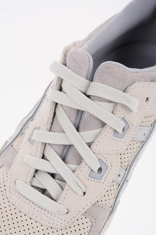 Suede GEL-LYTE III RE Low-Top Sneakers with Perforated Details