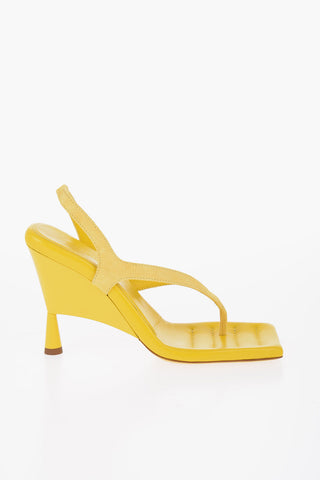 Sandali Slingback in Suede Con tacco A rocchetto 11 cm