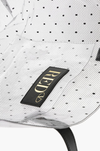 Borsa a Mano in Pvc a Pois