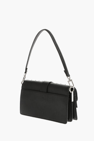 Leather Studded Crossbody Bag