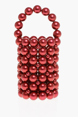 Faux Colored Pearls COMINI Handbag