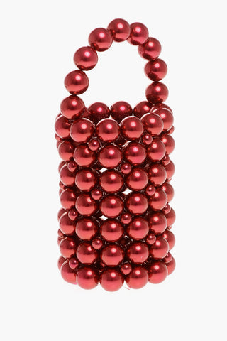 Faux Colored Pearls COMINI Handbag
