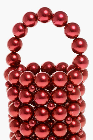 Faux Colored Pearls COMINI Handbag