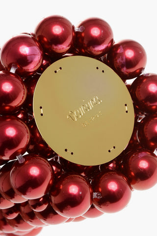 Faux Colored Pearls COMINI Handbag