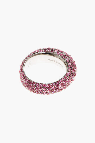 Anello CAMERON In Argento con Strass All-Over