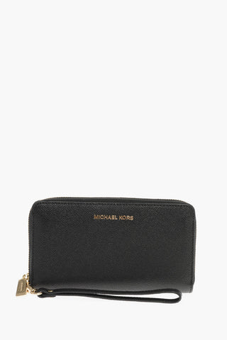 Portafoglio in Pelle con Chiusura Zip