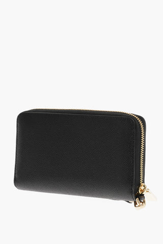 Portafoglio in Pelle con Chiusura Zip