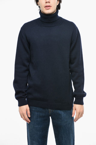 Maglia a Collo Alto In Lana 