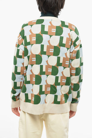 Cardigan in Lana Merino con Scollo a V