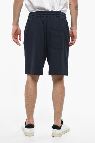 3 Pocket Sweatshorts with Embroidered Logo