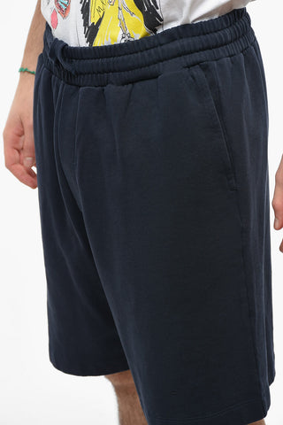 3 Pocket Sweatshorts with Embroidered Logo