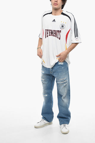 ADIDAS T-shirt Girocollo Stampata