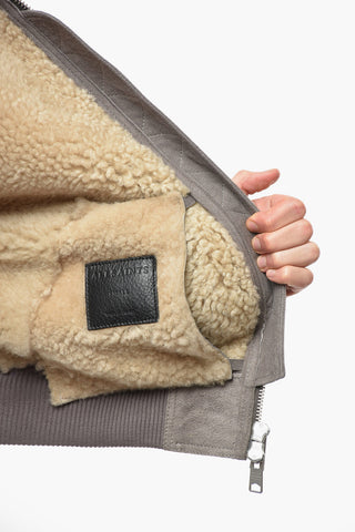 Front Zipped FERLAND Shearling Jacket