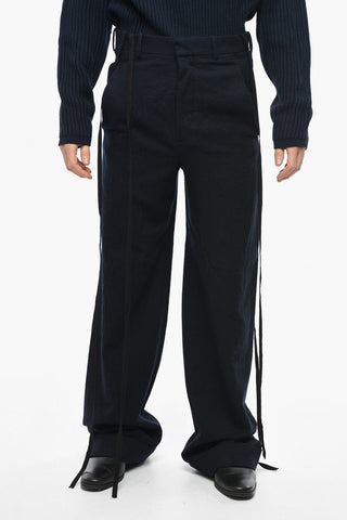Wool Loose Fit Pants