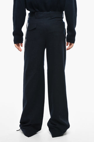 Wool Loose Fit Pants