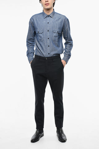 Belt Loops Slim Fit pants