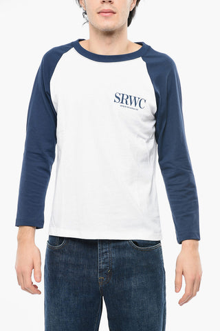 Long Sleeve Two-Tone T-Shirt