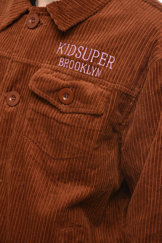 4 Pockets Corduroy Field Shirt