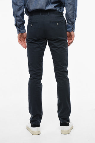 Pantaloni Chino Slim Fit in Cotone Stretch