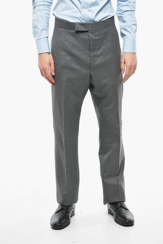 Abito Monopetto in Twill di Lana