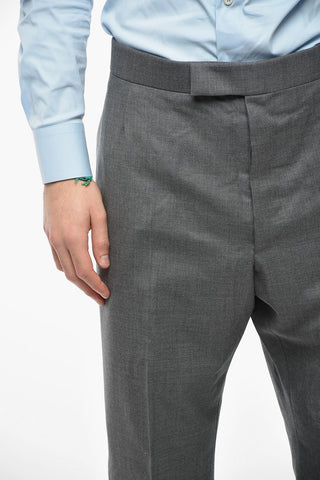 Abito Monopetto in Twill di Lana