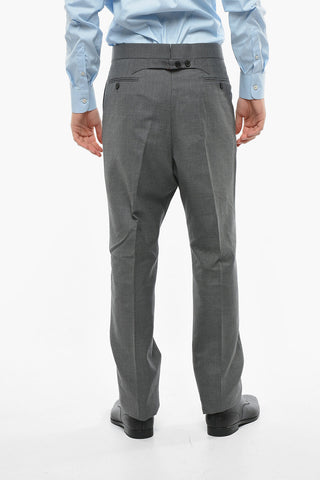 Abito Monopetto in Twill di Lana