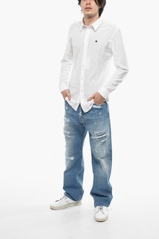 Classic Collar Lightweight Cotton Shirt