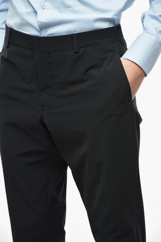Lined Nylon Suit with Flap Pockets