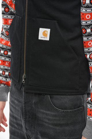 Coated Cotton Vest Padded with 3M Thinsulate