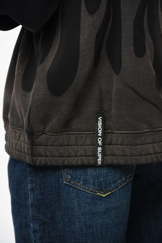 acid wash Effect Hoodie