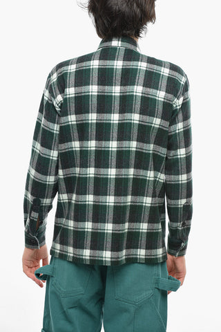 Camicia Tartan WESTER BIRM In Misto Cashmere