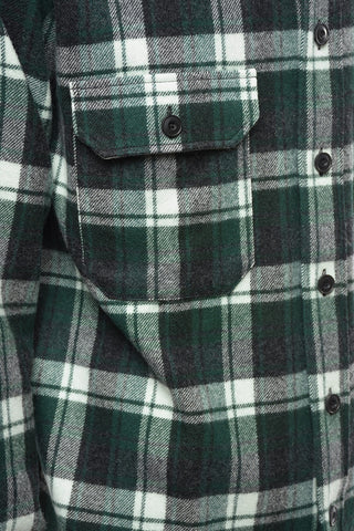 Camicia Tartan WESTER BIRM In Misto Cashmere