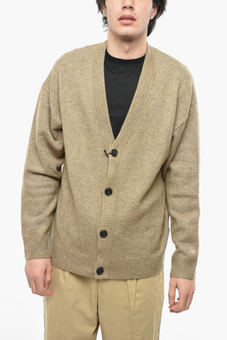 Cardigan in Tinta Unita con Scollo a V