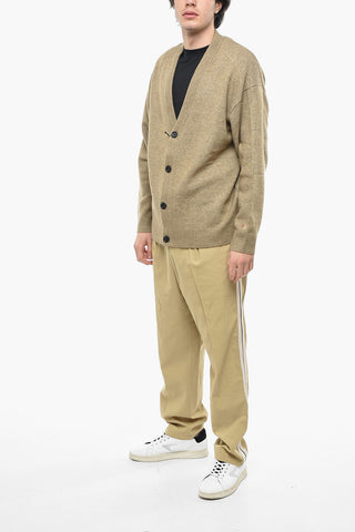 Cardigan in Tinta Unita con Scollo a V