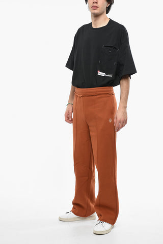Joggers in Cotone Felpato a 3 Tasche