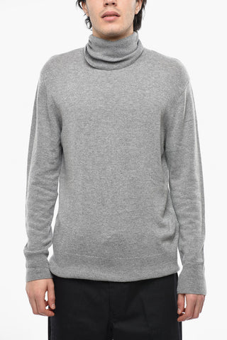 Maglia a Collo Alto in Misto Lana