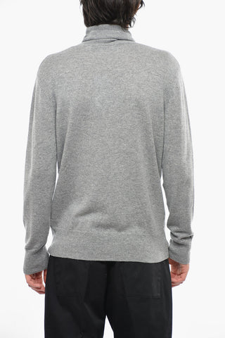 Maglia a Collo Alto in Misto Lana