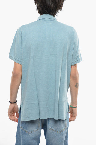 Hopsack Cotton Custom Fit Polo