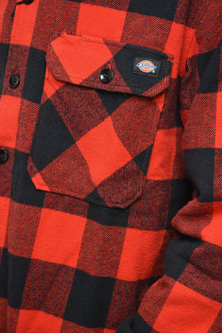 Double Breast Pocket Buffalo Check Overshirt