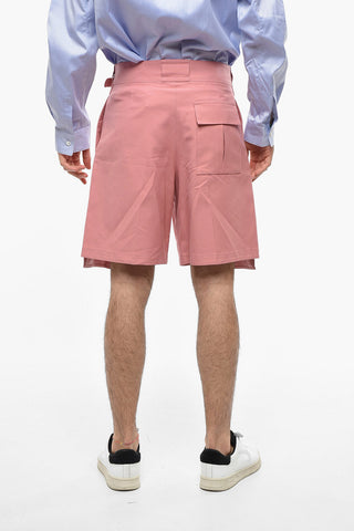 High Waisted Shorts With Safety Buckle
