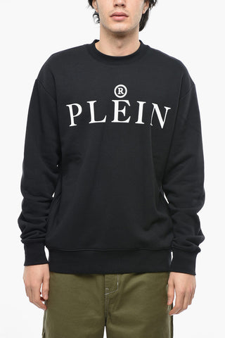 SWITZERLAND Crew-neck Sweatshirt with Contrasting Logo