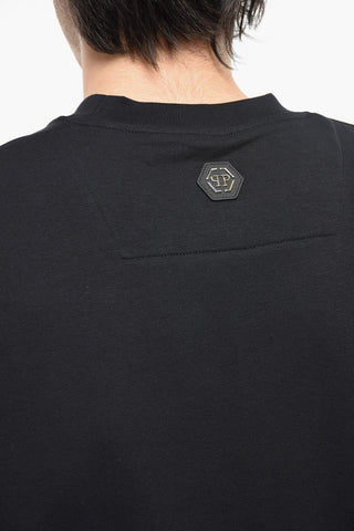 SWITZERLAND Crew-neck Sweatshirt with Contrasting Logo