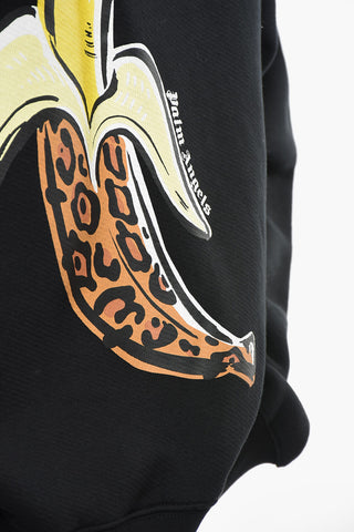 Printed Hoodie Cotton Sweatshirt
