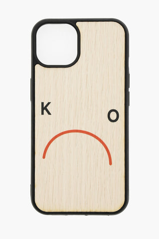 Wooden KO Iphone 12 Hard Case